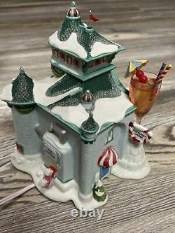 Department 56 North Pole Series Icebreakers Lounge 808294 RARE