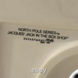 Department 56 North Pole Series Jacques' Jack In The Box Shop NIB