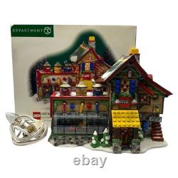 Department 56 North Pole Series LEGO Building Creation Station 56735 Christmas
