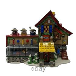 Department 56 North Pole Series LEGO Building Creation Station 56735 Christmas