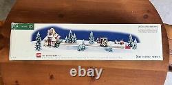 Department 56 North Pole Series LEGO WAREHOUSE FORKLIFT Set of 5 New In Box