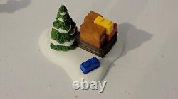 Department 56 North Pole Series LEGO Warehouse Forklift Working