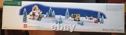 Department 56 North Pole Series Lego Christmas Village 4 Piece Collection