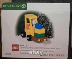 Department 56 North Pole Series Lego Christmas Village 4 Piece Collection