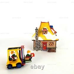 Department 56 North Pole Series Lego Warehouse Fork Lift 52660