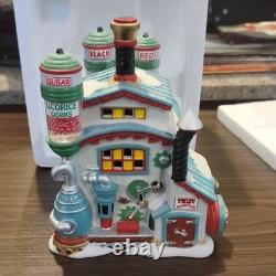 Department 56 North Pole Series Licorice Works Illuminated Porcelain 2016