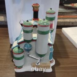 Department 56 North Pole Series Licorice Works Illuminated Porcelain 2016