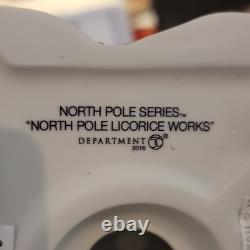 Department 56 North Pole Series Licorice Works Illuminated Porcelain 2016