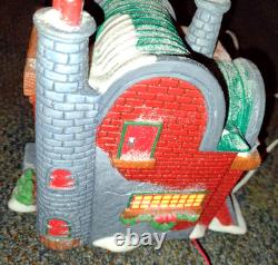 Department 56 North Pole Series Loading the Sleigh Christmas Village Set #52732