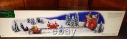 Department 56 North Pole Series Loading the Sleigh Christmas Village Set #52732