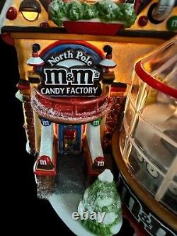 Department 56 North Pole Series M&M's Candy Factory withBox Works Christmas #56773