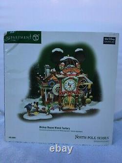 Department 56 North Pole Series Mickey Mouse Watch Factory #56.56951