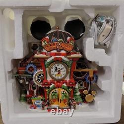Department 56 North Pole Series Mickey Mouse Watch Factory Illuminated Porcelain