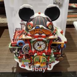 Department 56 North Pole Series Mickey Mouse Watch Factory Illuminated Porcelain