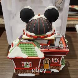 Department 56 North Pole Series Mickey Mouse Watch Factory Illuminated Porcelain