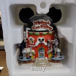 Department 56 North Pole Series Mickey's Ears Factory Porcelain Lighted 2011