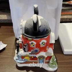 Department 56 North Pole Series Mickey's Ears Factory Porcelain Lighted 2011