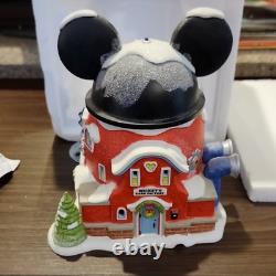 Department 56 North Pole Series Mickey's Ears Factory Porcelain Lighted 2011