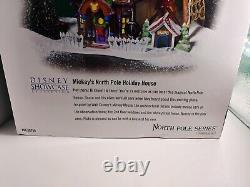 Department 56 North Pole Series Mickey's North Pole Holiday House RETIRED NIB