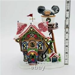 Department 56 North Pole Series Mickey's North Pole Holiday House RETIRED NIB