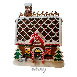 Department 56 North Pole Series Mrs. Claus Cookie Supplies Lit House 2012 Annual