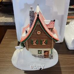 Department 56 North Pole Series Nollie & Ollie's Snowboards Porcelain 2008