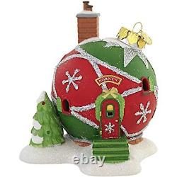 Department 56 North Pole Series Norny's Ornament House, Lighted Building 6009769