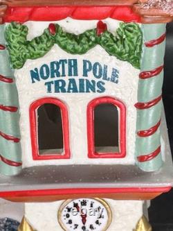Department 56 North Pole Series Northern Lights Depot North Pole Express 2013