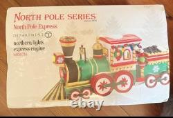 Department 56 North Pole Series Northern Lights Express Engine Boxed
