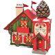 Department 56 North Pole Series Pine Cone Bed & Breakfast, Lighted Building