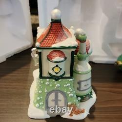 Department 56 North Pole Series Pip & Pop's Bubble Works Porcelain House 2012