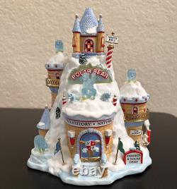 Department 56 North Pole Series Polar Bear Palace 799918 Retired 2008 New