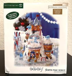 Department 56 North Pole Series Polar Bear Palace 799918 Retired 2008 New