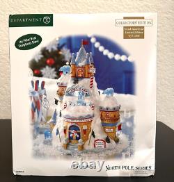 Department 56 North Pole Series Polar Bear Palace 799918 Retired 2008 New