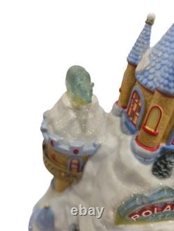 Department 56 North Pole Series Polar Bear Palace No Chips No Cracks Light Works
