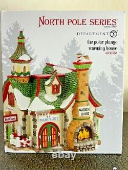 Department 56 North Pole Series Polar Plunge Warming House # 4030718