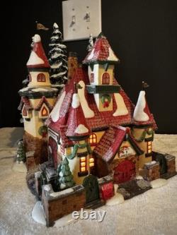 Department 56 North Pole Series Route 1, North Pole Home Of Mr. And Mrs. Claus
