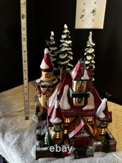 Department 56 North Pole Series Route 1, North Pole Home Of Mr. And Mrs. Claus