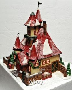 Department 56 North Pole Series Route 1 North Pole Home of Mr and Mrs Claus