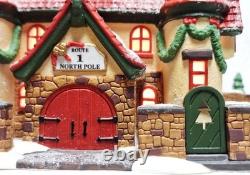 Department 56 North Pole Series Route 1 North Pole Home of Mr and Mrs Claus