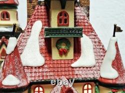Department 56 North Pole Series Route 1 North Pole Home of Mr and Mrs Claus