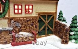 Department 56 North Pole Series Route 1 North Pole Home of Mr and Mrs Claus