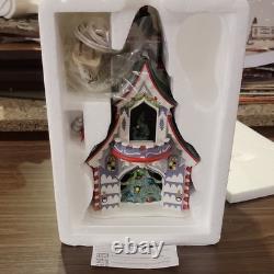 Department 56 North Pole Series Rudolph Silver & Gold Tree Toppers House 2014