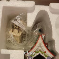 Department 56 North Pole Series Rudolph Silver & Gold Tree Toppers House 2014