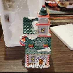 Department 56 North Pole Series Rudolph Silver & Gold Tree Toppers House 2014