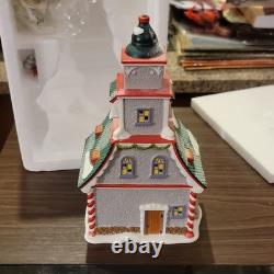 Department 56 North Pole Series Rudolph Silver & Gold Tree Toppers House 2014