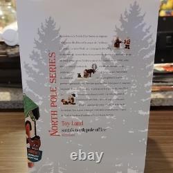 Department 56 North Pole Series Santa's North Pole Office Porcelain Lighted