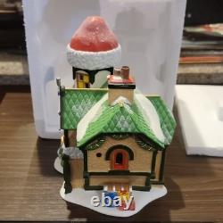 Department 56 North Pole Series Santa's North Pole Office Porcelain Lighted