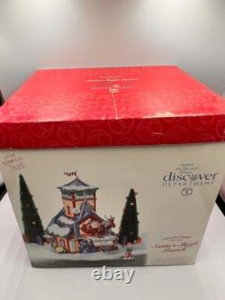 Department 56 North Pole Series Santa's Sleigh Launch #56734 Christmas