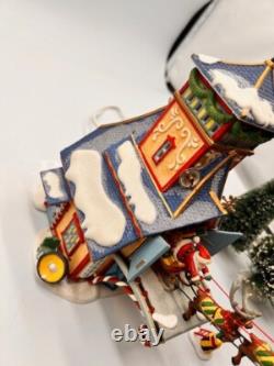 Department 56 North Pole Series Santa's Sleigh Launch #56734 Christmas